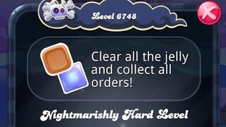 Candy Crush Saga Indonesia : Nightmarishly Hard Level #6748