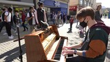 I played SADNESS AND SORROW (Naruto) on piano in public