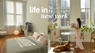 LIFE IN NEW YORK | east coast summer, simple morning routine,  comfort meals