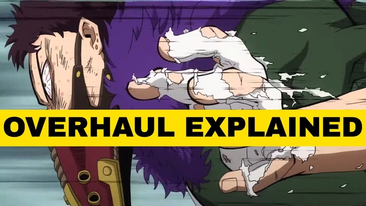 OVERHAUL Explained in 2 MINUTES / My Hero Academia Season 4 / Kai Chisaki