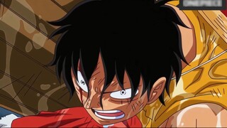 "Aku tidak bisa menjadi One Piece kecuali aku menjatuhkan kalian semua!" [Potongan Sangat Membakar/C