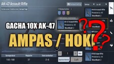 gacha senjata ak-47 10 kali dapet apa aja?? | Garena undawn