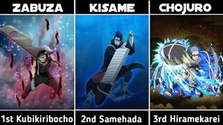 All Seven Ninja Swordsmen of the Mist | Naruto and Boruto