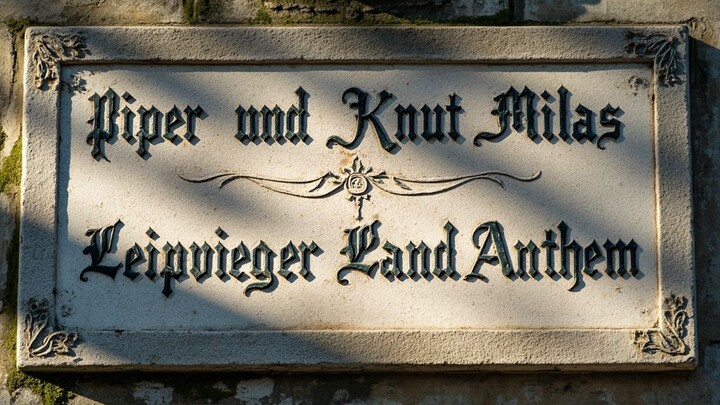 Piper & Knut Milas - Leipziger Land Hymne