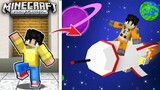 SUMAKAY Ako NG ROCKET SHIP Para LUMABAS NG MUNDO sa Minecraft PE