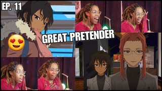 OMG! *HEART EYES* | GREAT PRETENDER Episode 11 Reaction | Lalafluffbunny