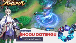 BISA TERBANG❗ONMYOUJI ARENA : SHOOU OOTENGU SKILL PREVIEW