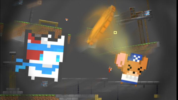 การไล่ล่ากับโจรสลัด! [เกมแฟนเมดแมวกับหนูที่สร้างด้วย Godot] 𝗜 𝗗𝗼𝗻'𝘁 𝗪𝗮𝗻𝗻𝗮 𝗧𝗼𝗺𝗮𝘁𝗼𝗲𝘀