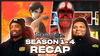 Attack on Titan: Season 1 - 4  RECAP