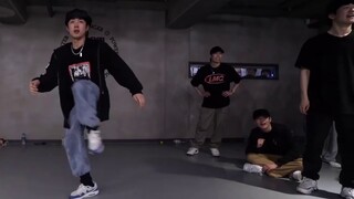 [Justjerk Dance Studio] Beautiful girl Haeni Kim collaborates with captain Young-J to perform comfor