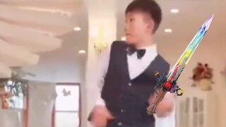 เด็กชายเต้นรำราชาที่บ้าน