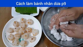 cách làm bánh nhân dừa phần 9