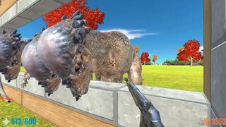 120 Remastered Pachycephalosaurus Hunting Me. Animal Revolt Battle Simulator