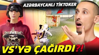 MƏHŞUR TİKTOKER HESABINA VS'YƏ ÇAĞIRDI ! / HESABIMI VERDİM ?!  | PUBG MOBİLE