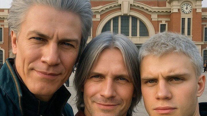 [ Devil May Cry 5 hidden ending] The three of us have arrived in Shenyang~