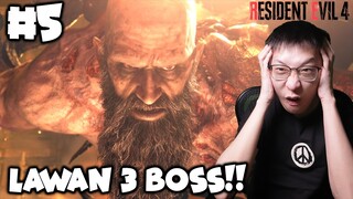 Lawan 3 Boss Besar Sadis - Resident Evil 4 Remake - Part 5