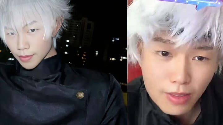 Laughing Coke invades the cosplay circle and becomes Gojo Satoru! The brother who fantasizes about i