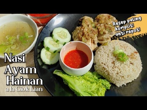 NASI AYAM HAINAN ala GIOK LIAN restaurant kalah coiiii