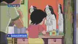 Doraemon pasang iklan lewat cermin
