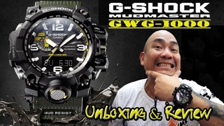 MUDMASTER G-SHOCK , GWG-1000 CASIO || Unboxing & Review.