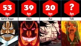What Age did One Piece Characters Die ?