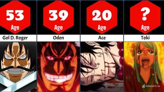 What Age did One Piece Characters Die ?