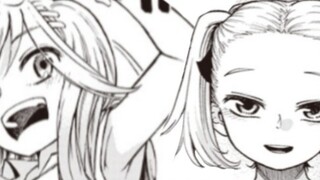 A boy dressed as a woman meets three girls dressed as men? He wants them to think he is her, but the