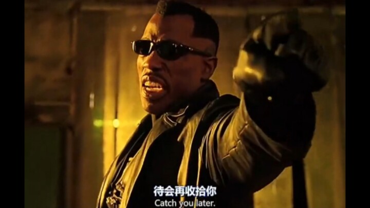 这家伙演刀锋战士这么久 难道真的不会入戏太深把人当成吸血鬼吗？
