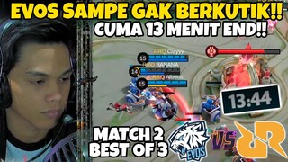 BUSETT RRQ MARAH BESAR!!! BALIKIN KEAADAN DALAM 13 MENIT!! EMG GG GAMEPLAYNYA!! MATCH 2