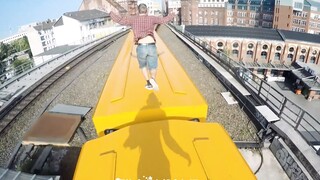 地铁跑酷：真人版！！