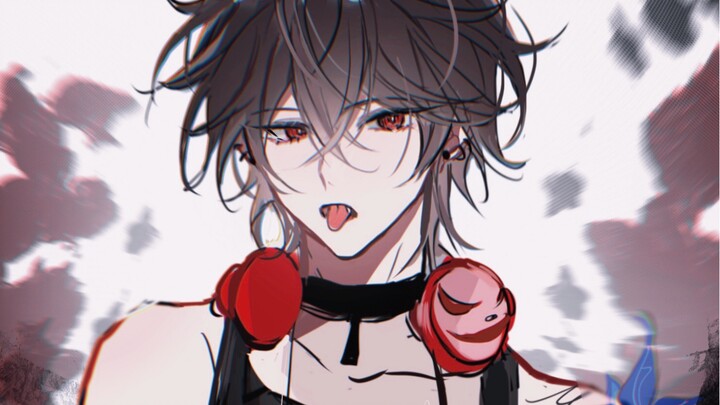 【صنعتُ اسمًا لنفسي في لعبة الرعب】 مجموعة من الأشخاص الوسيمين رسمتهم مؤخرًا