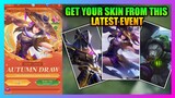 AUTUMN DRAW EVENT MOBILE LEGENDS 2020 | Latest Event in Mobile Legends | FREE SKIN EVENT