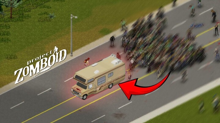 Project Zomboid Tapi Gue Hidup Dalam Mobil Van (noob)