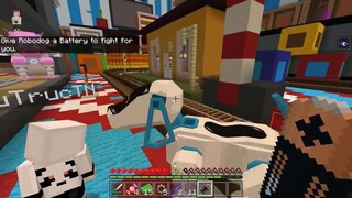 HEBI THỬ THÁCH TRỐN KHỎI NGÔI NHÀ BÚP BÊ TRONG MINECRAFT_HEBI CHẾ TẠO KHỦNG LONG