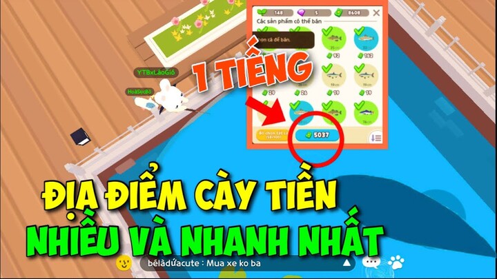 Play Together | Địa Điểm Câu Cá Cày Tiền Nhiều Nhất Play Together Sau Update | Lão Gió