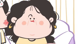 -Yoki Family Animation Serial｜Mẹ tôi và tôi đã có một bữa tiệc nướng thịnh soạn với nước hạnh phúc c