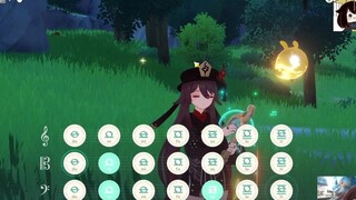 Perfectly restore Demon Slayer op Red Lotus Flower (handmade) (with chords) in Genshin Impact