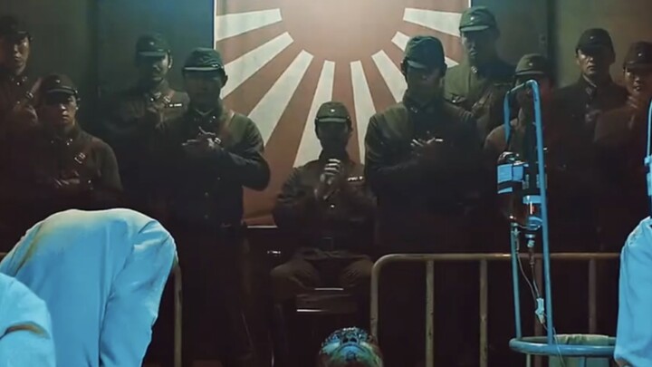 The Japanese soldiers of Unit 731 are celebrating joyfully—they’ve succeeded in their human experime