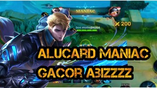 alucard maniac mlbb
