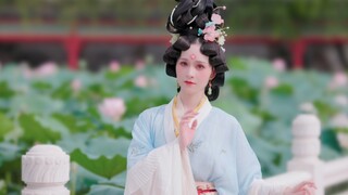 映日荷花别样红，又怎敌你颜容这个妆做得真的太爱了