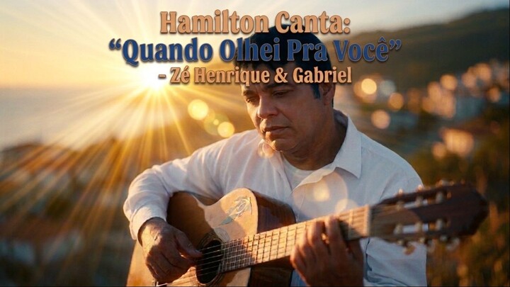 Hamilton  Canta_ _  _Quando Olhei Pra Você__ - Zé Henrique  & Gabriel     #canto