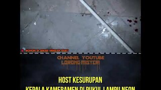 HOST PUKUL KAMERAMEN PAKAI LAMPU NEON #shorts