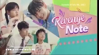 revenge note epesode 4 part3 Tagalog dubbed