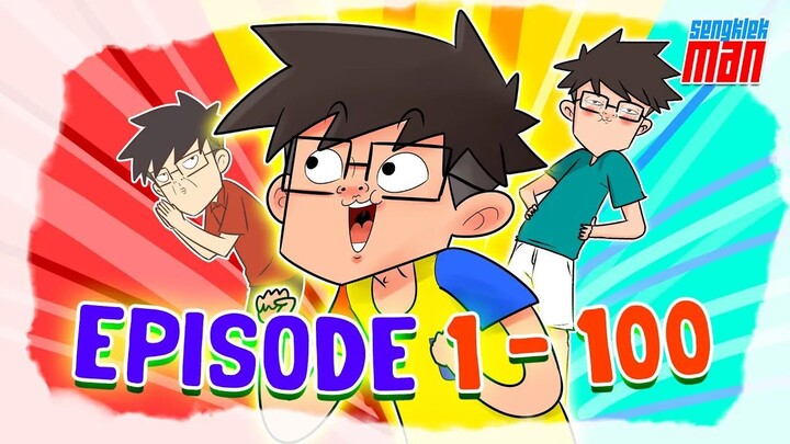 Kartun lucu SENGKLEKMAN Episode 1 - 100