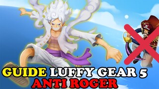 Nika Mode Anti Roger !! Gameplay Luffy Gear 5 Barbar | One Piece Bounty Rush