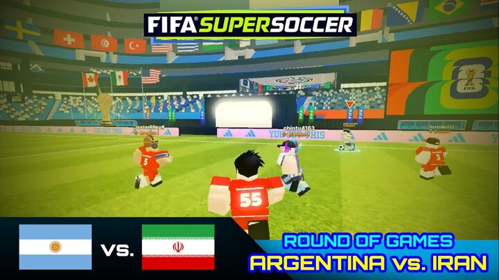 [ROBLOX] FIFA Super Soccer - Argentina vs. Iran