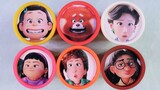 TURNING RED Movie Learning Colors with Mei Mei, Friends & Playdoh