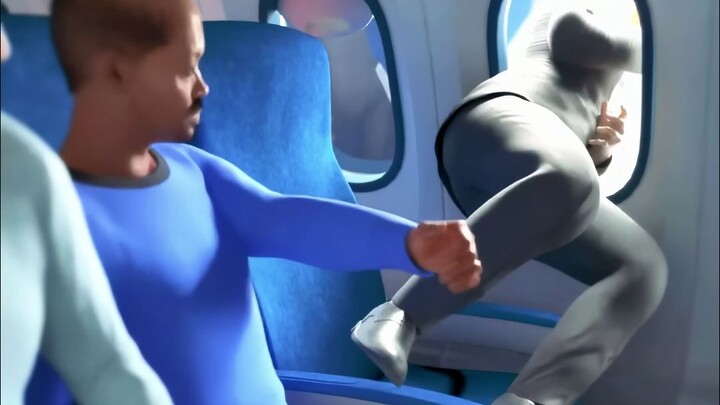 飞机的窗户裂了会把人吸出去吗？