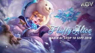 Fluffy Alice - Skin Spotlight Garena AOV (Arena Of Valor)