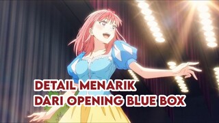 Detail menarik di opening ke-2 anime Blue Box